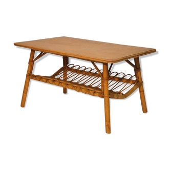 Coffee table rattan