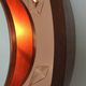 Vintage Wall Mirror attributed to Guglielmo Ulrich by Fontana Arte, Italy
