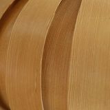 Pine veneer pendant light, Sweden 1970