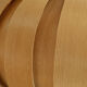 Pine veneer pendant light, Sweden 1970