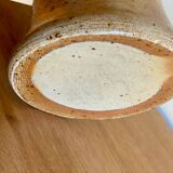 Vintage handmade ceramic jug vase pot