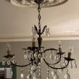 Chandelier with tassels
