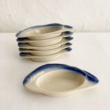 Ceramic fish ramekins by Charles Amand
