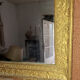 Large Empire period fireplace mirror