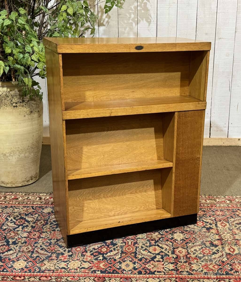 Etagère bibliothèque d'école en chêne double face
