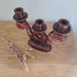 Vallauris 3-branched candle holder