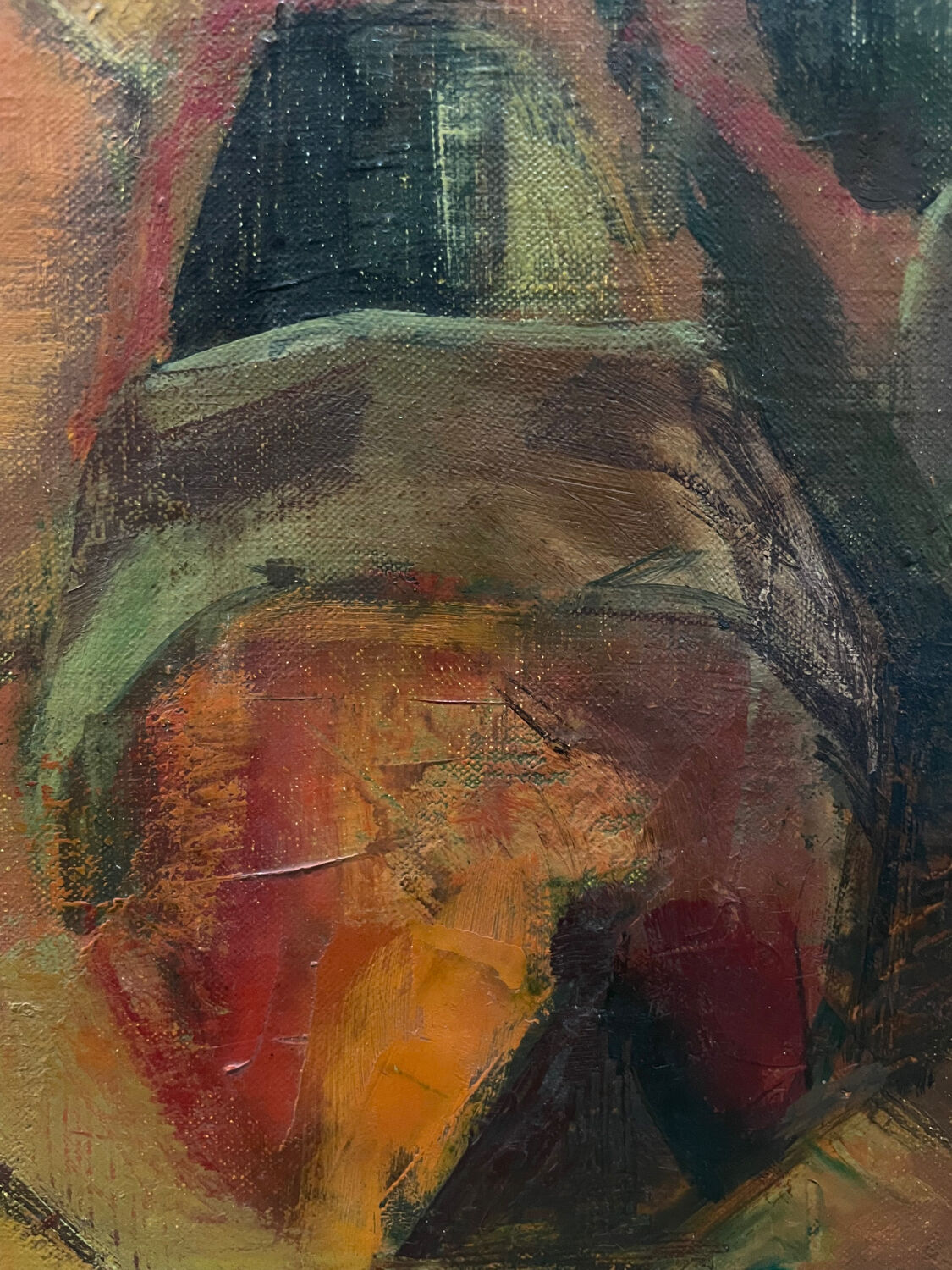 20th century cubist still life painting