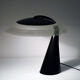 Table lamp in murano glass and metal, 1970s
