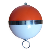 Orange space age ball sphere suspension 70s