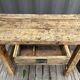 Workbench made of old wood
