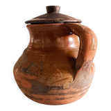 Rustic Terracotta Cooking Olla, Hand-Crafted, Spanish, 19th Century