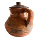 Olla de cuisson en terre cuite rustique, fabriquée à la main, espagnole, 19e siècle