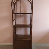 Rattan and bamboo library