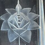 Cristallerie de Vannes le Châtel - Vannes Cristal France - Square vase - Cut crystal