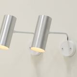 Set of 2 Raak Amsterdam spot wall lights, 1960s The Netherlands.