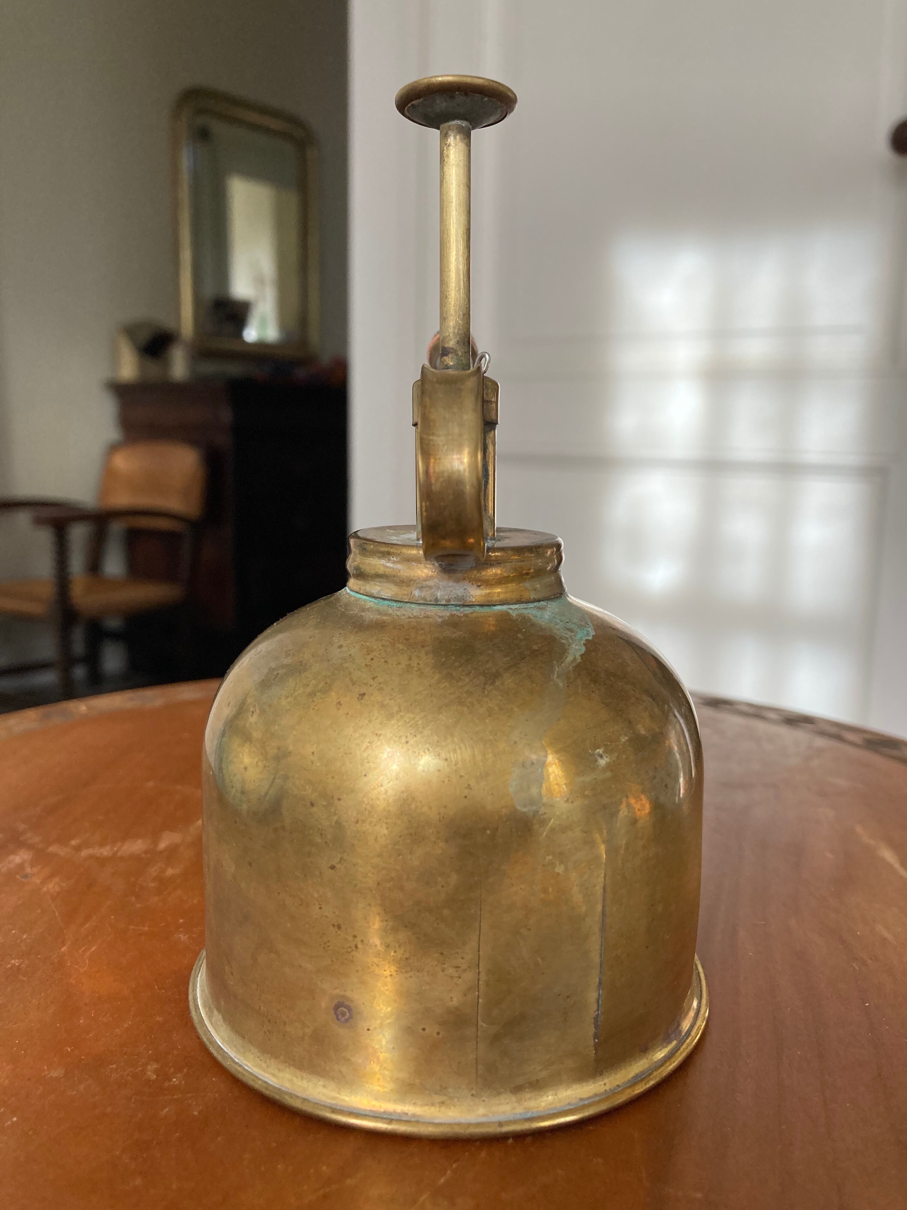 Vintage antique Hong Kong brass sprayer