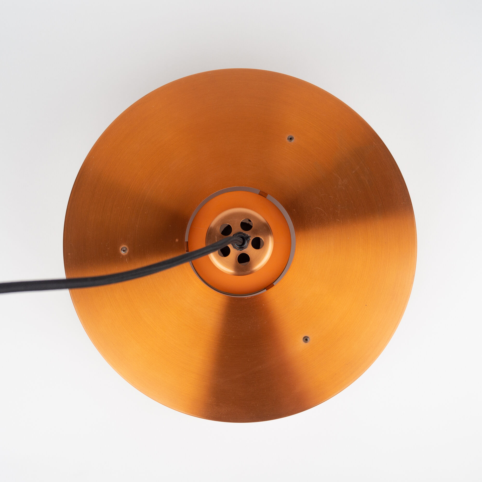 Danish vintage pendant lamp Roulet by Jo Hammerborg, Fog og Morup, 1963