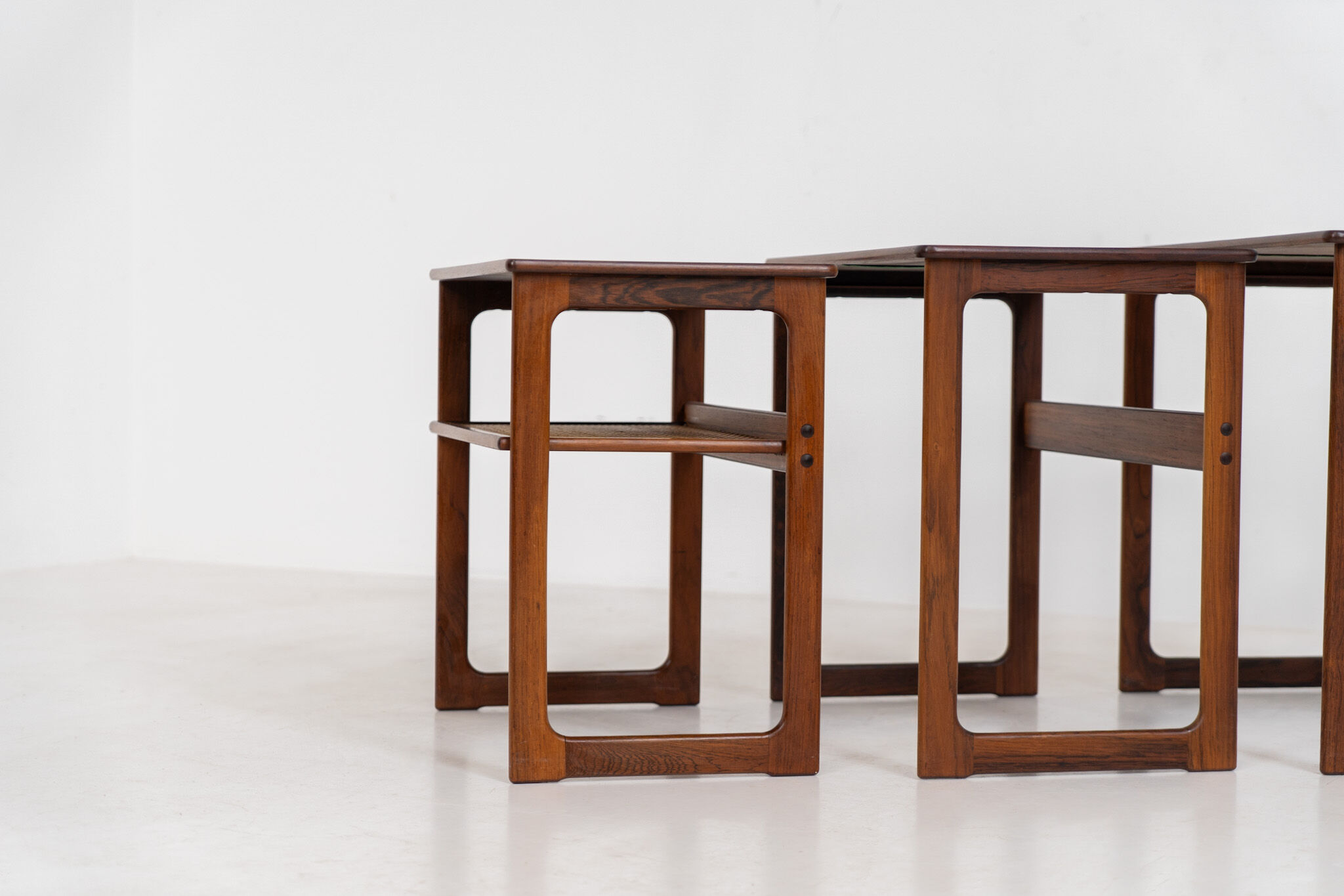 "Model 219" nesting tables by Johannes Andersen & Illum Wickelso