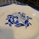 Set 6 assiettes Fleur Bleue 1920