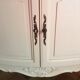 Corner furniture repainted notch Louis XV spirit