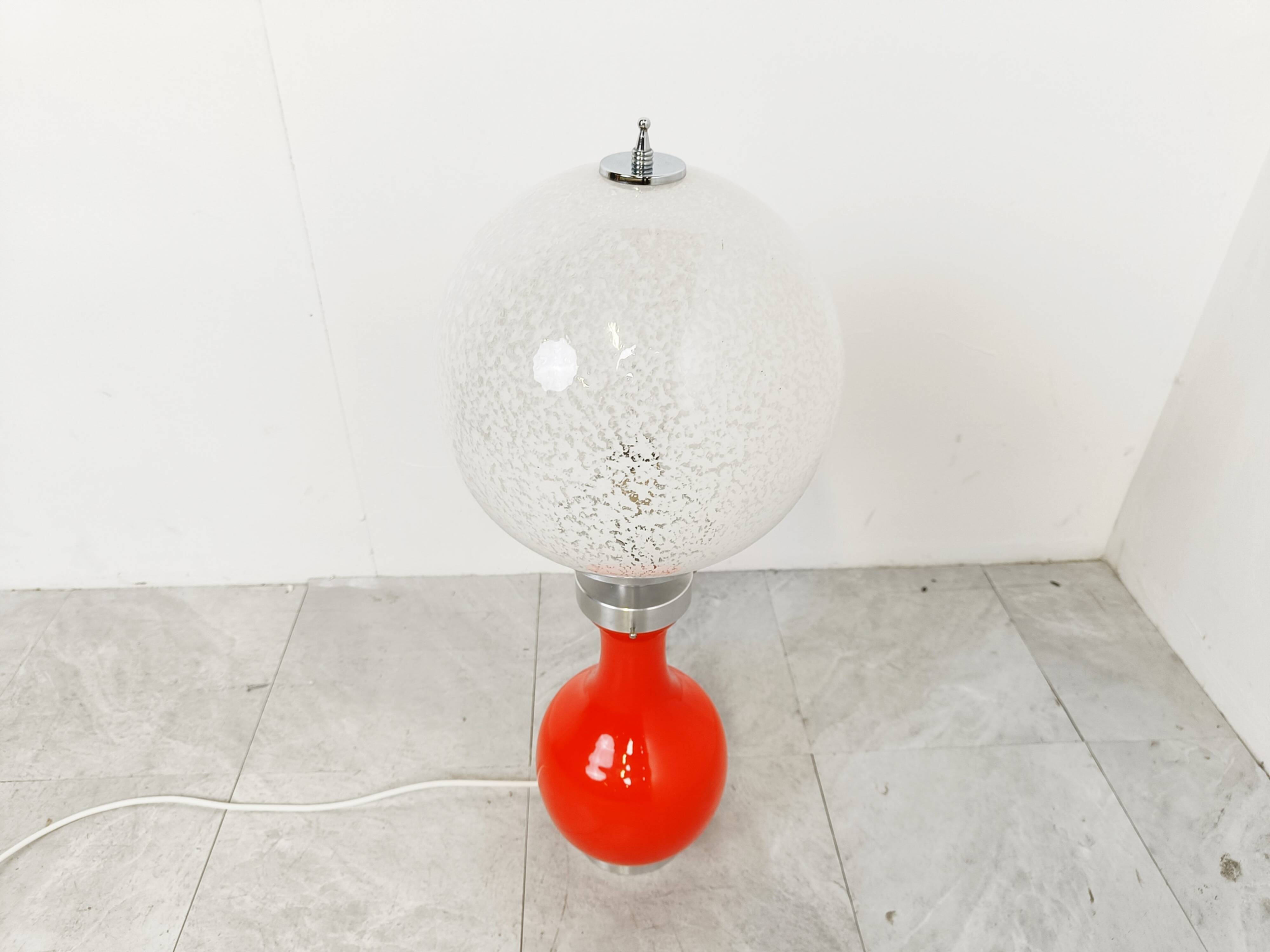 Vintage table lamp by Mazzega, 1960s