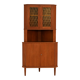 Cabinet d'angle en teck des années 1950