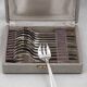 12 Art Deco oyster forks Ercuis in silver-plated metal