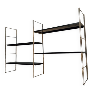 Metal wall shelf