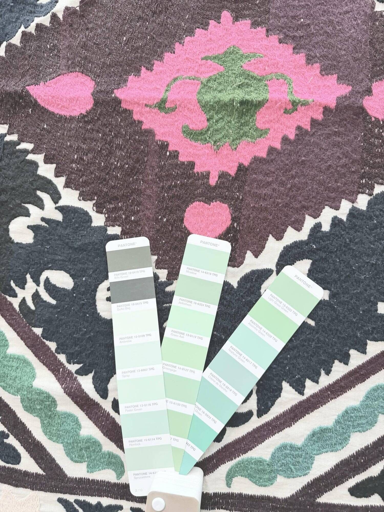 Vintage hand-embroidered tablecloth 124x146 cm