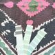 Vintage hand-embroidered tablecloth 124x146 cm