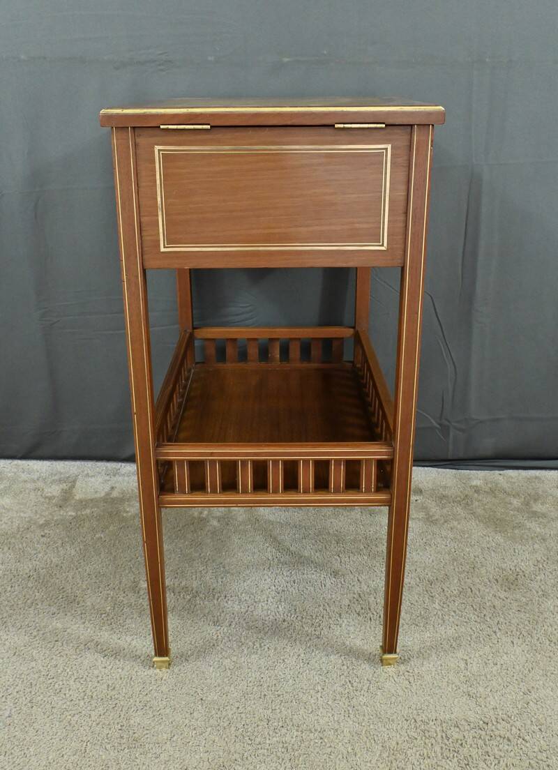 Small Mahogany Coffee Table, Maison Pagny, Directoire style – Early 20th century