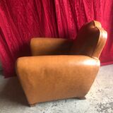 Pair of club armchairs
