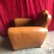 Pair of club armchairs
