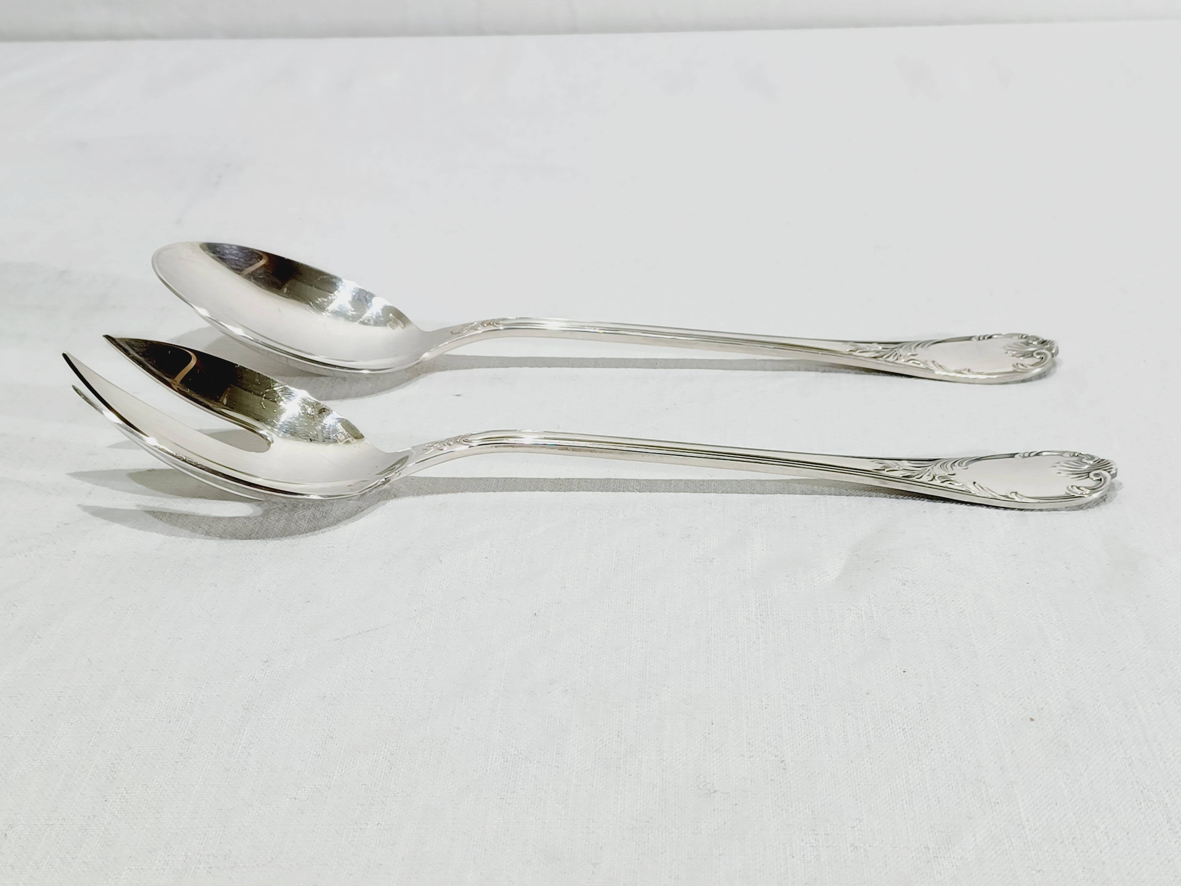 Christofle – Marly model salad cutlery