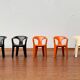 300 Monobloc Decorative Chairs Small by Henry Massonnet for Stamp, France, 1970s, Set of 5