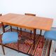 Vintage dining table from the 60s/70s, in teak, retro/vintage style, made of teak.