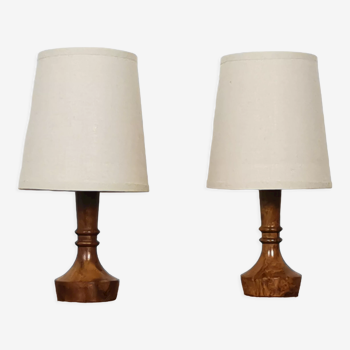 Paire de lampes de chevet