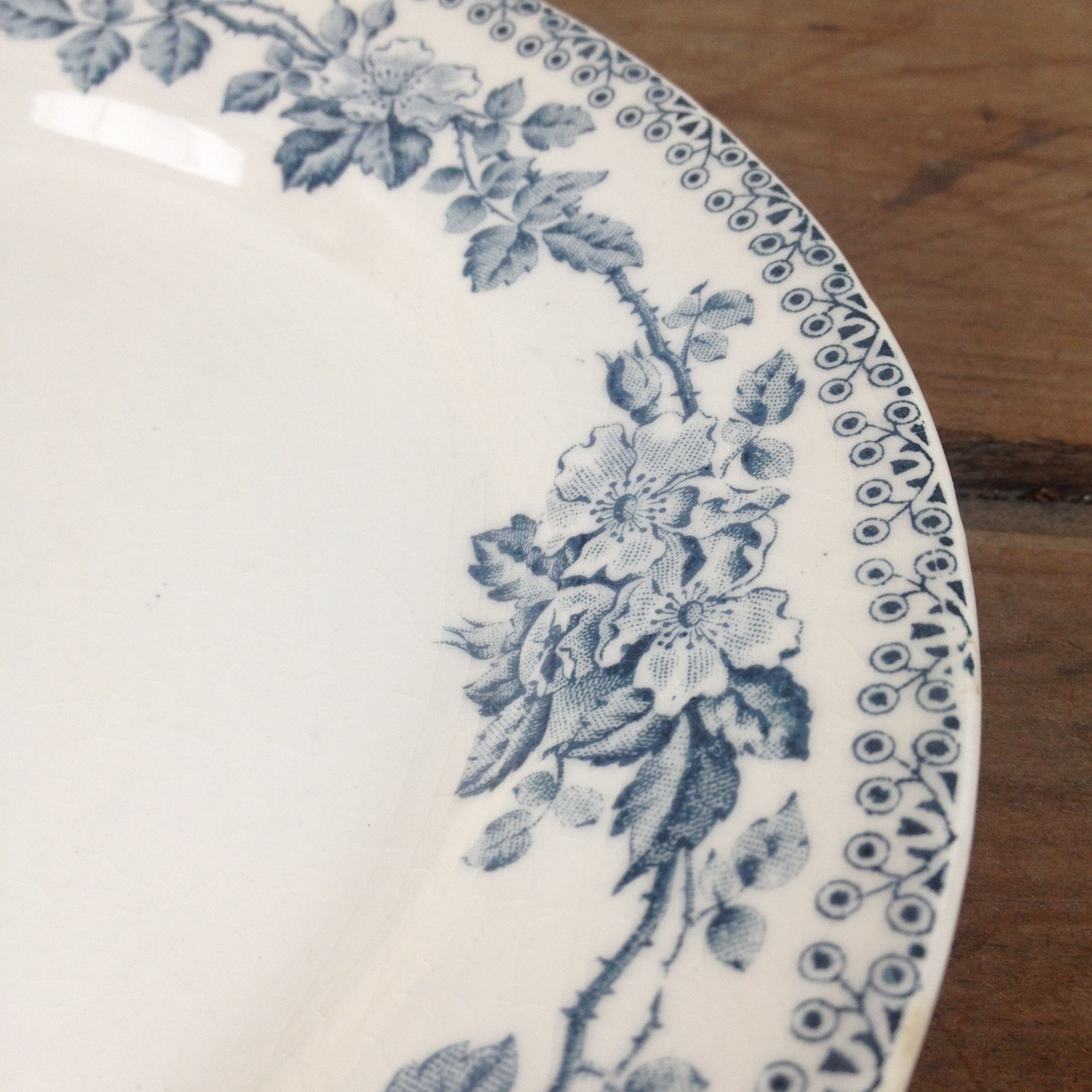 6 plates "land of iron" HBCM model Guadeloupe