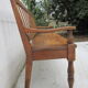 Settle in solid beech