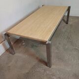 Table basse travertin vintage