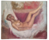 Reverie - pastel attributed to charles vasnier (1873 - 1961)