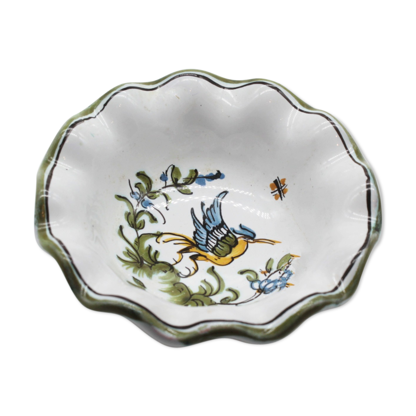 Empty mossy cellar pocket