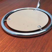 Mid-Century German table lamp model 6761 in metal by Christian Dell for Kaiser Leuchten, 1960s.