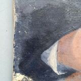 Portrait de juge magistrat notable signé Louis Flot peintre lorrain 1937