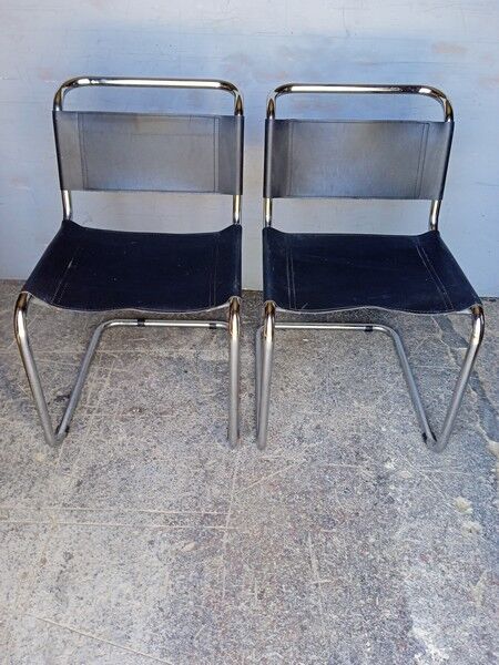 Pair of design chairs B33 epoch 1970