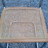 Set of 4 chairs cesca B32 Marcel Breuer Italian edition 1970