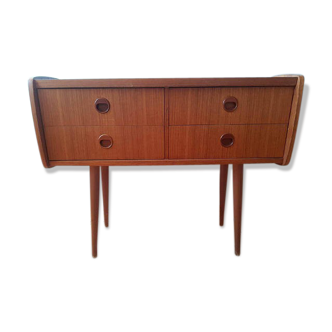 Retro Scandinavian teak wood Dresser,