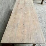 Large farm table solid wood draper table Length 240 cm