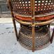 Fauteuil « Emmanuelle » en rotin, 1970