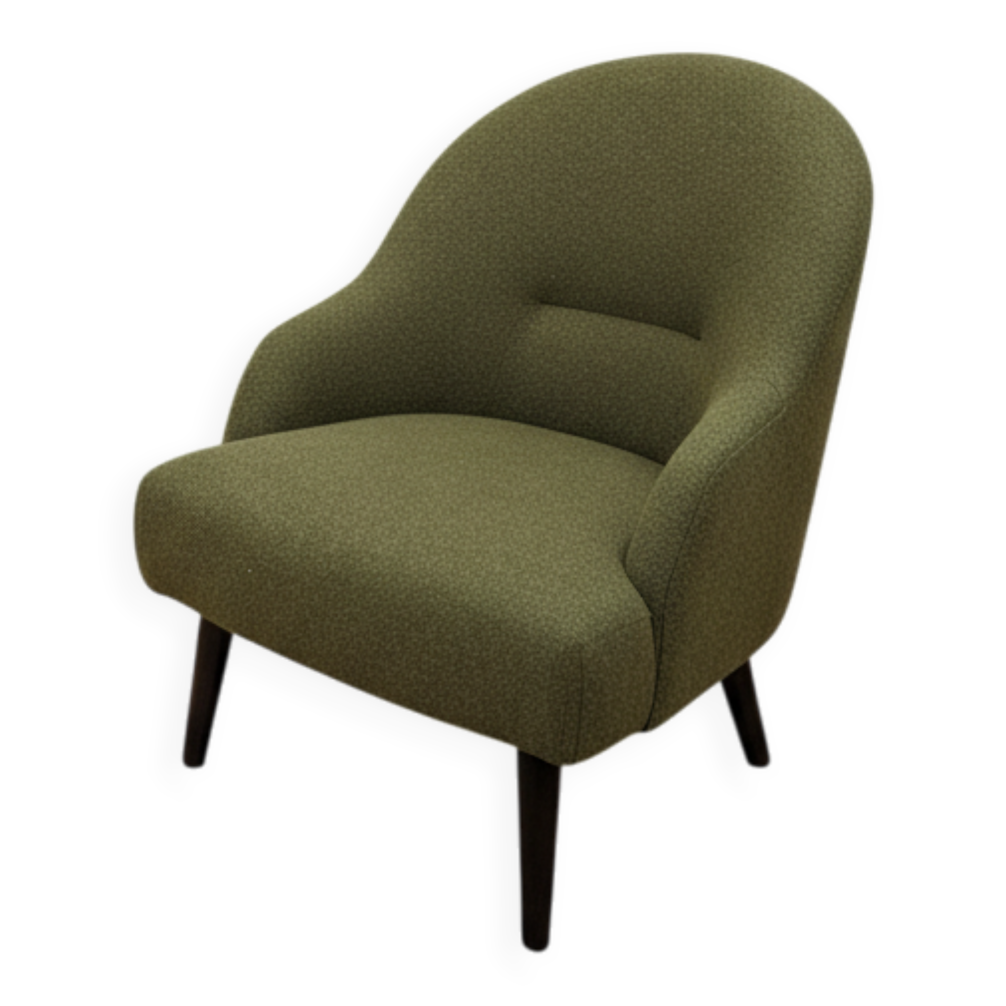 Restored crapaud armchair